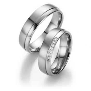 Trauringe Palladium von Fischer 20 10132/060